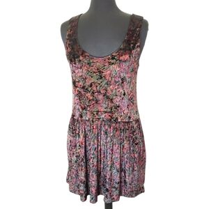 Free People Velvet Mini Dress Size XS